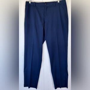 PGA Tour Men’s Golf Pants‎ Flat Front Navy Stretch Size 36x32